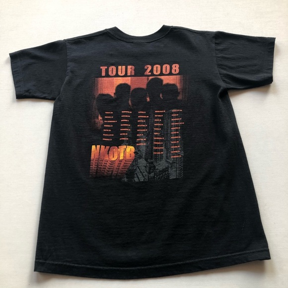 New Kids on the Block 2008 Concert Tour Band Tee - Picture 6 of 9